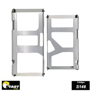 Proteção de radiador envolvente